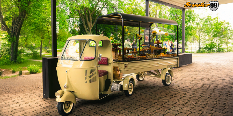 APE Bajaj as a Moving Space: Designing a Custom Display & Mobile Advertising Vehicle